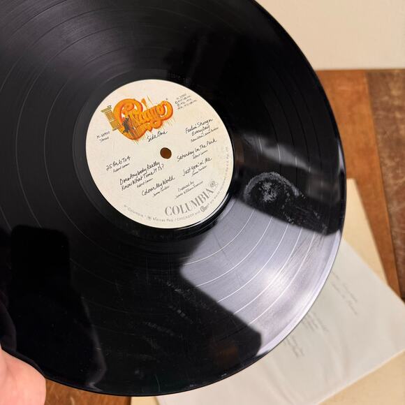 BUNDLE LOT of 3 Chicago Vintage Records 1970s Columbia Records - Picture 13 of 14